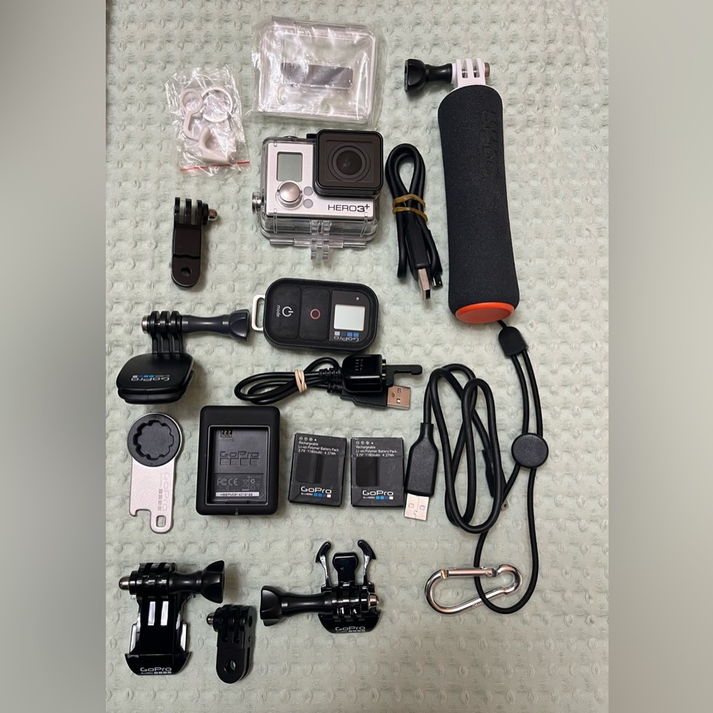 GoPro Hero 3+ and accessories